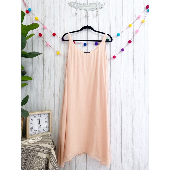 Eileen Fisher Silk Tank Dress Two Piece Set  XL - Picture 3 of 8